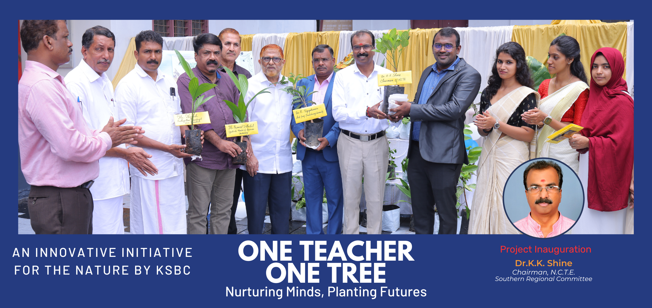 'One Teacher One Tree' Project Launched